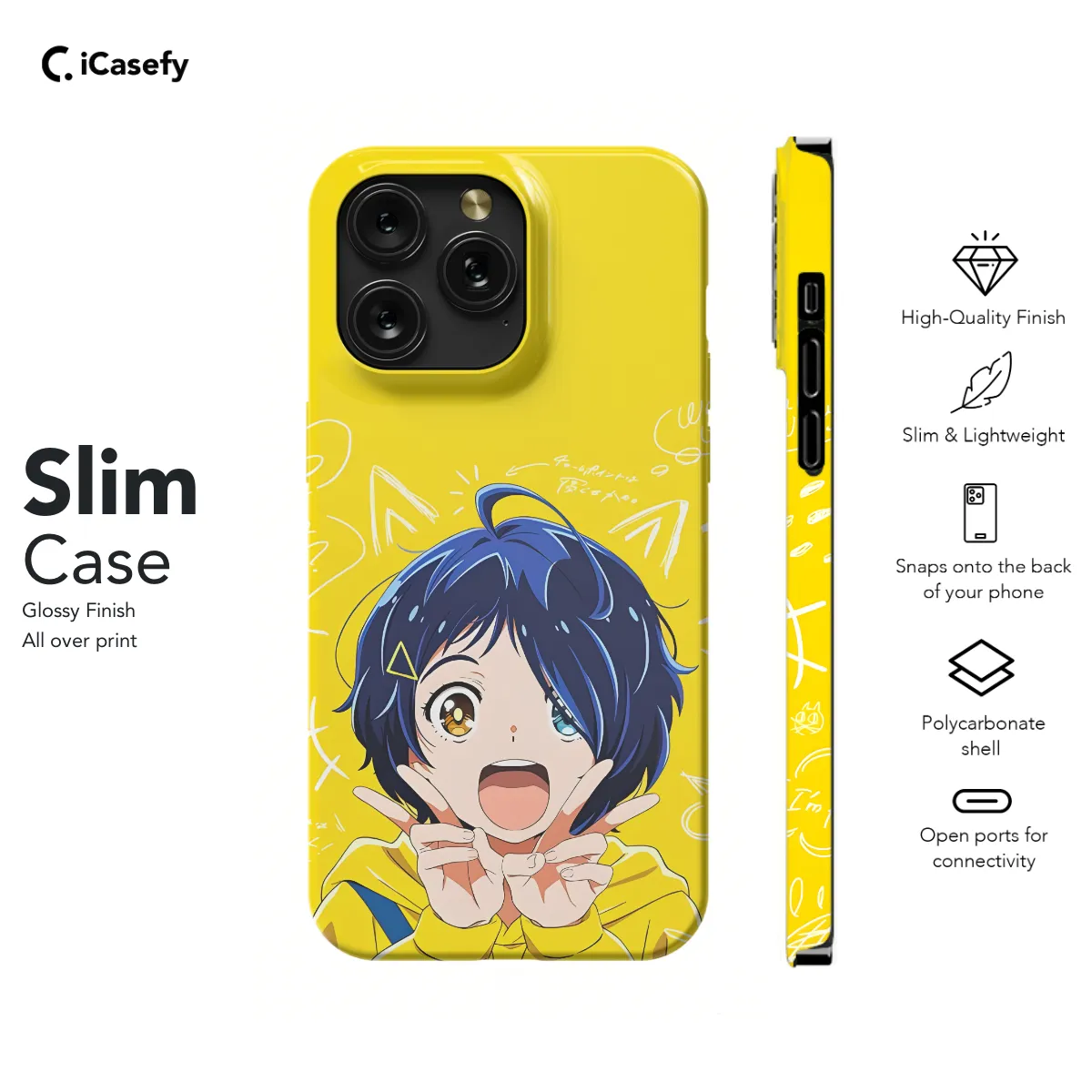 Anime Ai Otho Wonder Egg Priority Phone Case iPhone Samsung Pixel & More 537