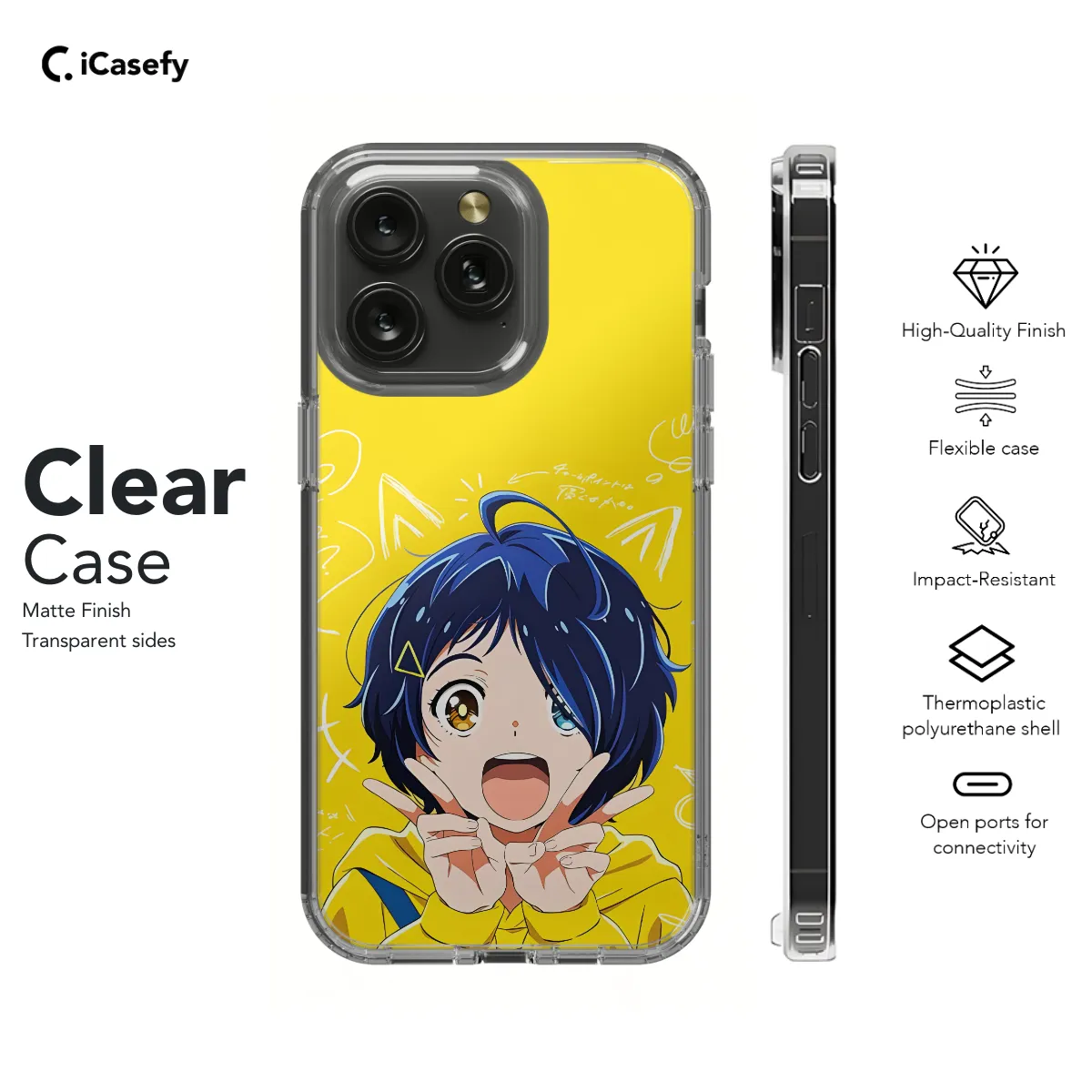 Anime Ai Otho Wonder Egg Priority Phone Case iPhone Samsung Pixel & More 537