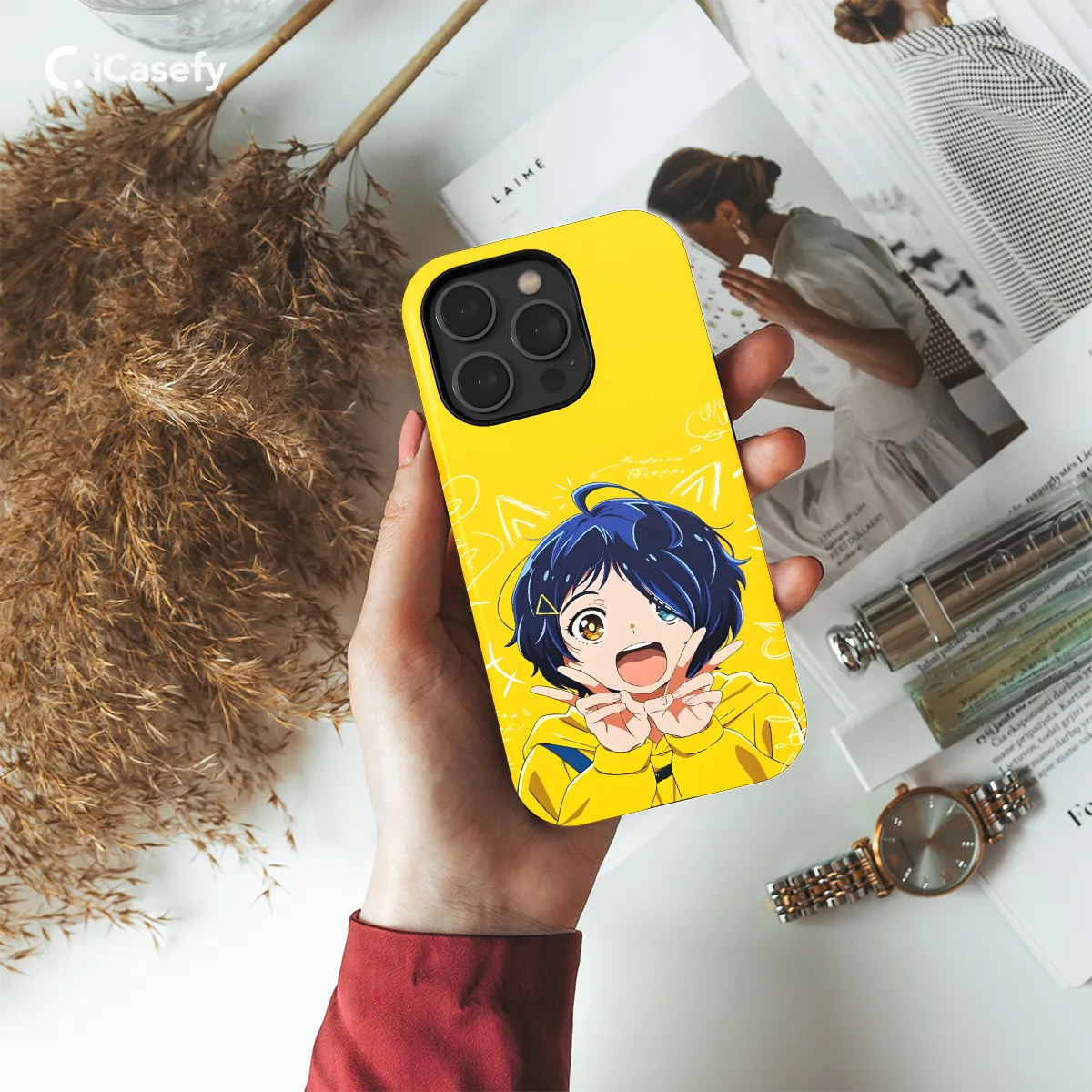 Anime Ai Otho Wonder Egg Priority Phone Case iPhone Samsung Pixel & More 537