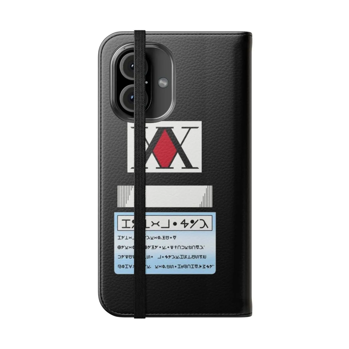 Anime Design Flip Cover Phone Case for Hunter X Hunter Fans