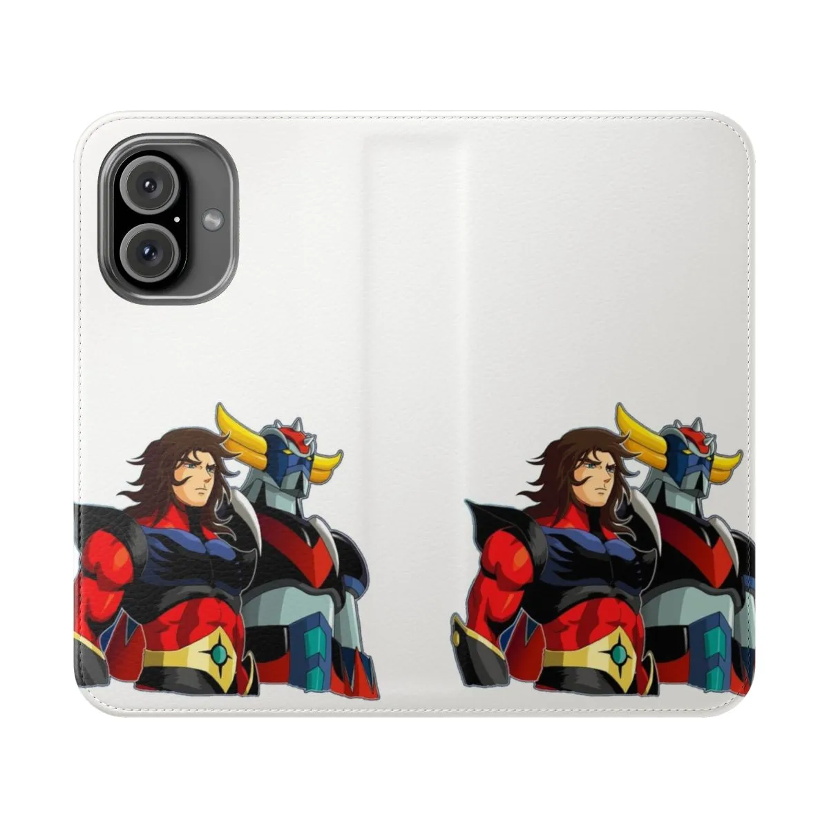 Anime Flip Cover Phone Case - Grendizer and Actarus Design