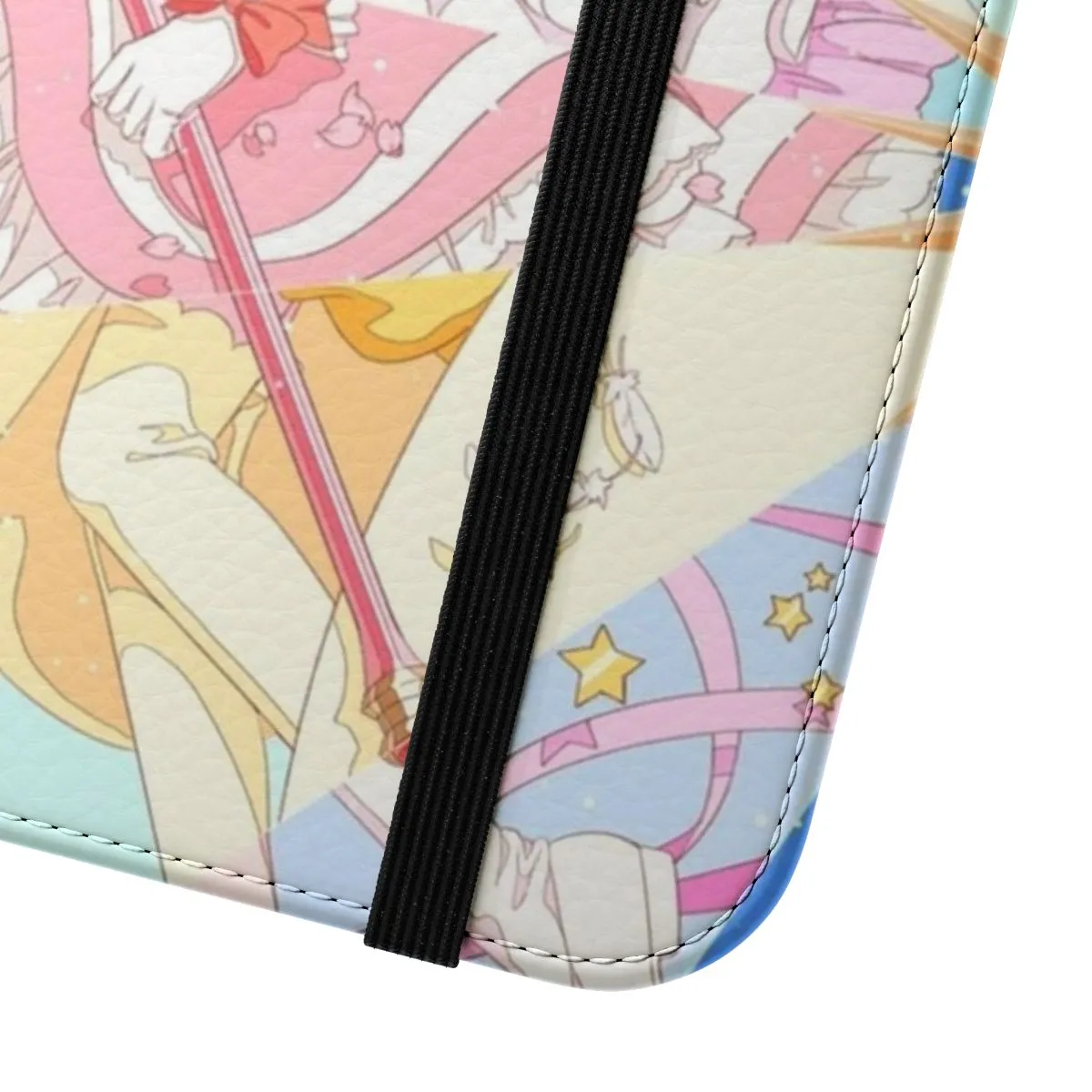 Anime Inspired Cardcaptor Sakura & Kero Chan Flip Cover Phone Case