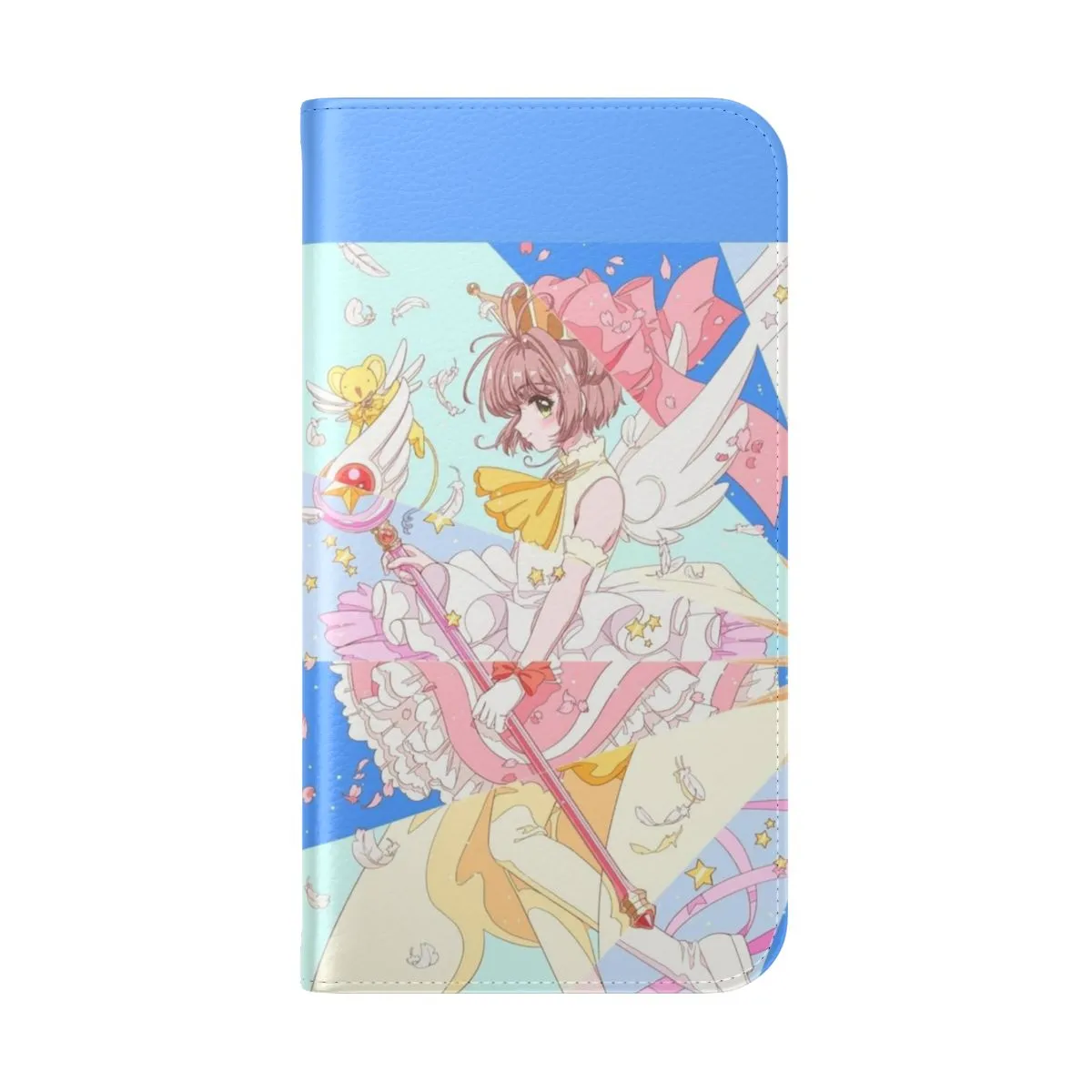 Anime Inspired Cardcaptor Sakura & Kero Chan Flip Cover Phone Case