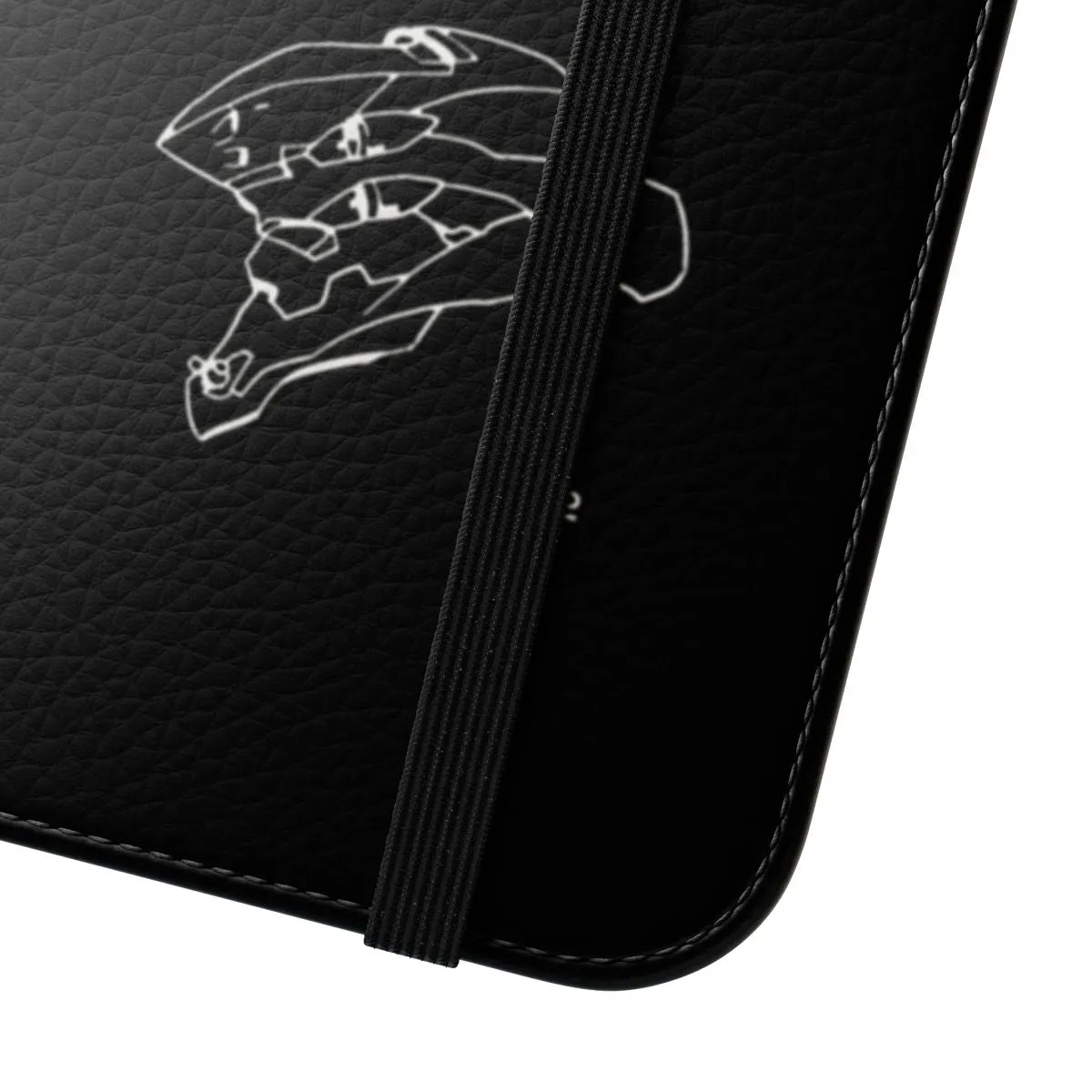 Anime-Inspired Evangelion Flip Cover Phone Case