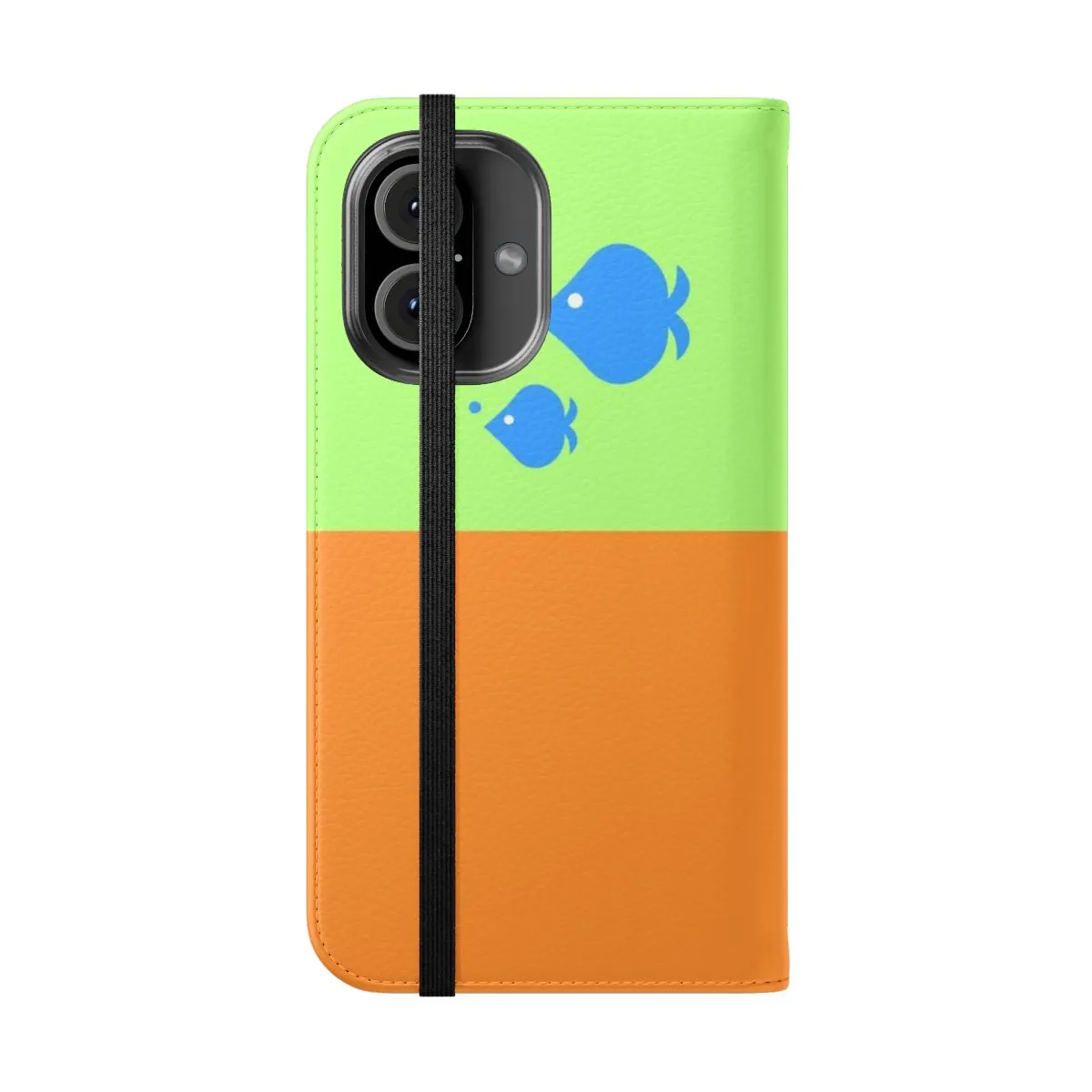 Anime-Inspired Fish Flip Phone Case - Rent-A-Girlfriend Fans