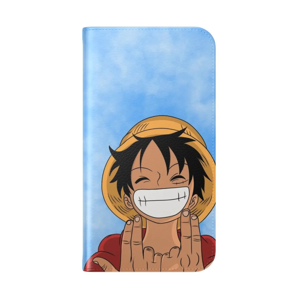 Anime-Inspired Flip Cover Phone Case for One Piece Fans