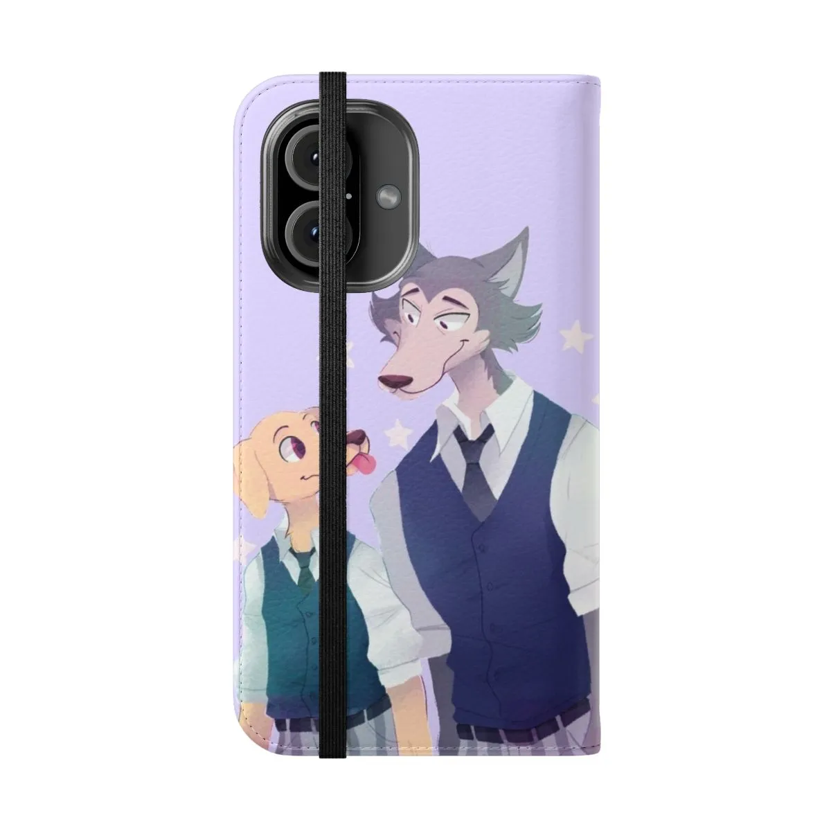 Anime-Inspired Furry Phone Case for Beastars Fans