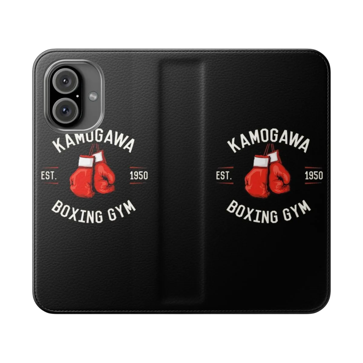 Anime-Inspired Hajime no Ippo-Themed Flip Cover Phone Case