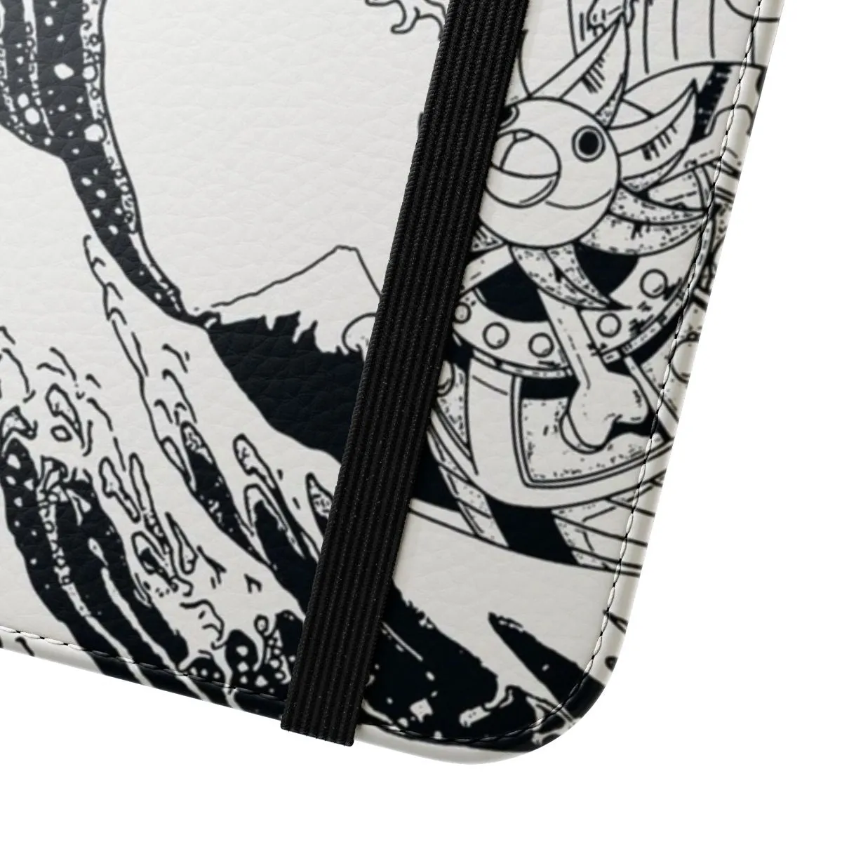 Anime-Inspired Kanagawa Flip Cover Phone Case