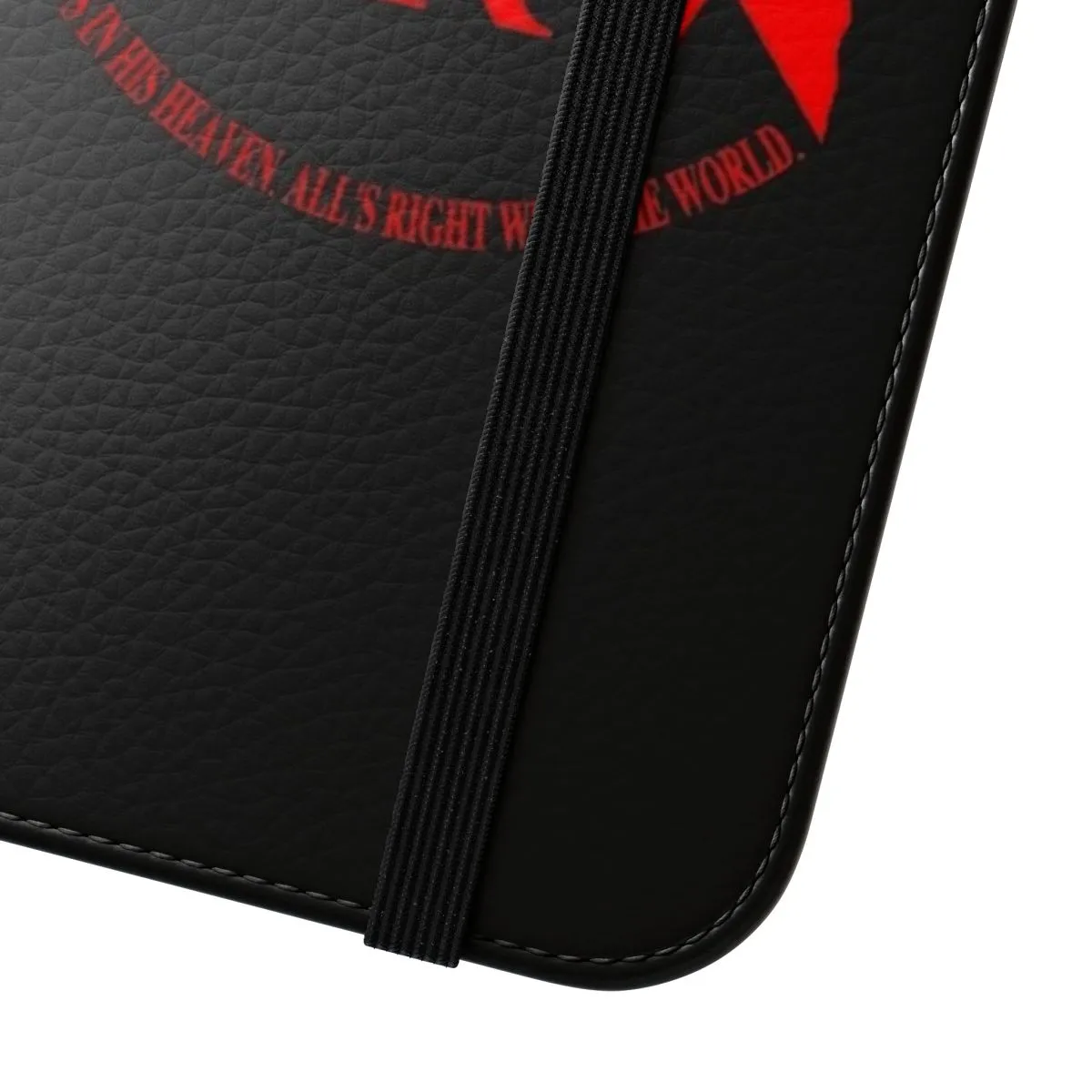 Anime Inspired Nerv Logo Flip Cover Phone Case