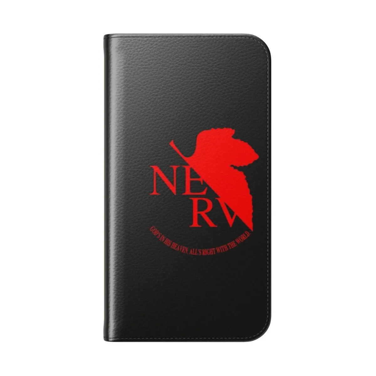 Anime Inspired Nerv Logo Flip Cover Phone Case