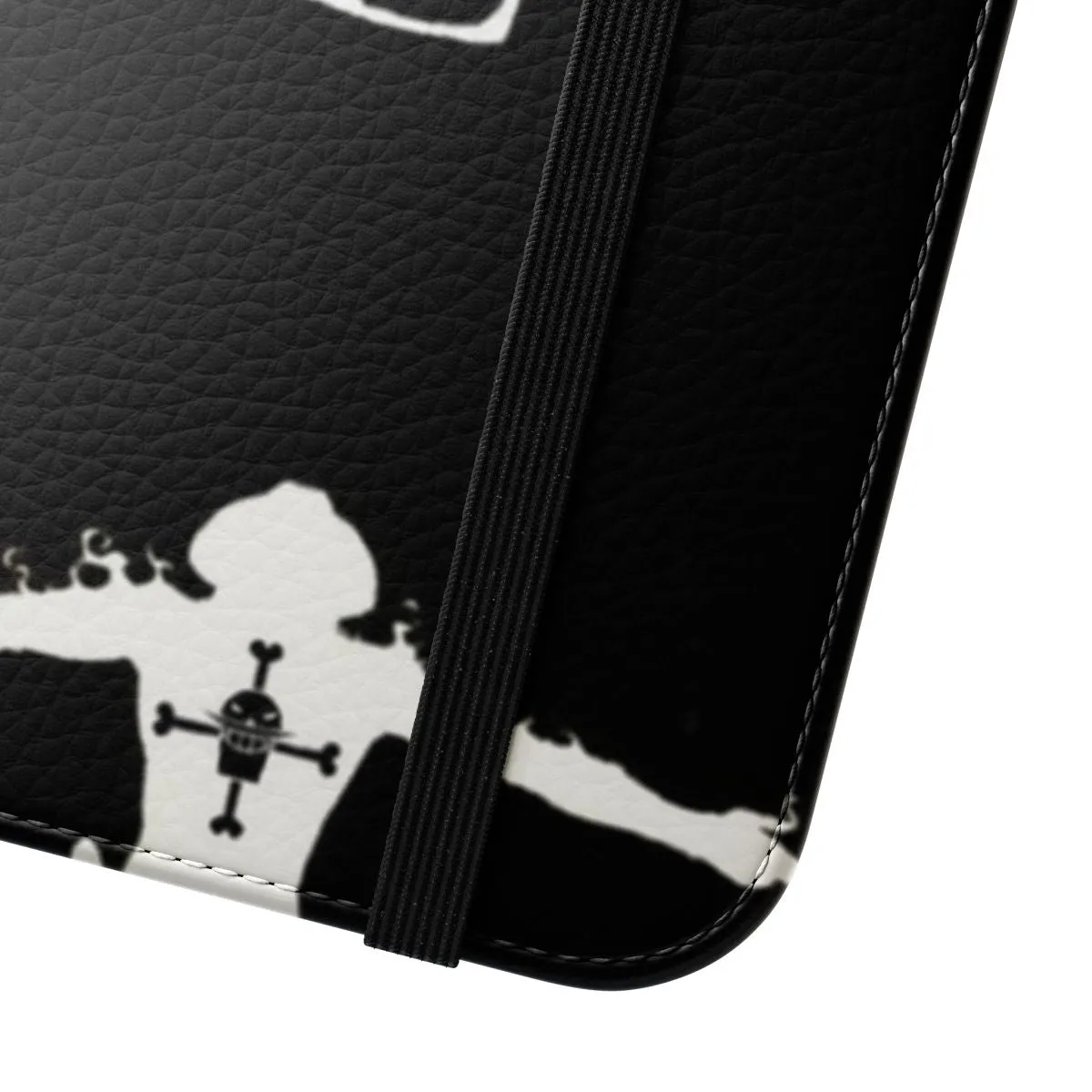 Anime-Inspired One Piece Flip Cover Phone Case for Ace Fans