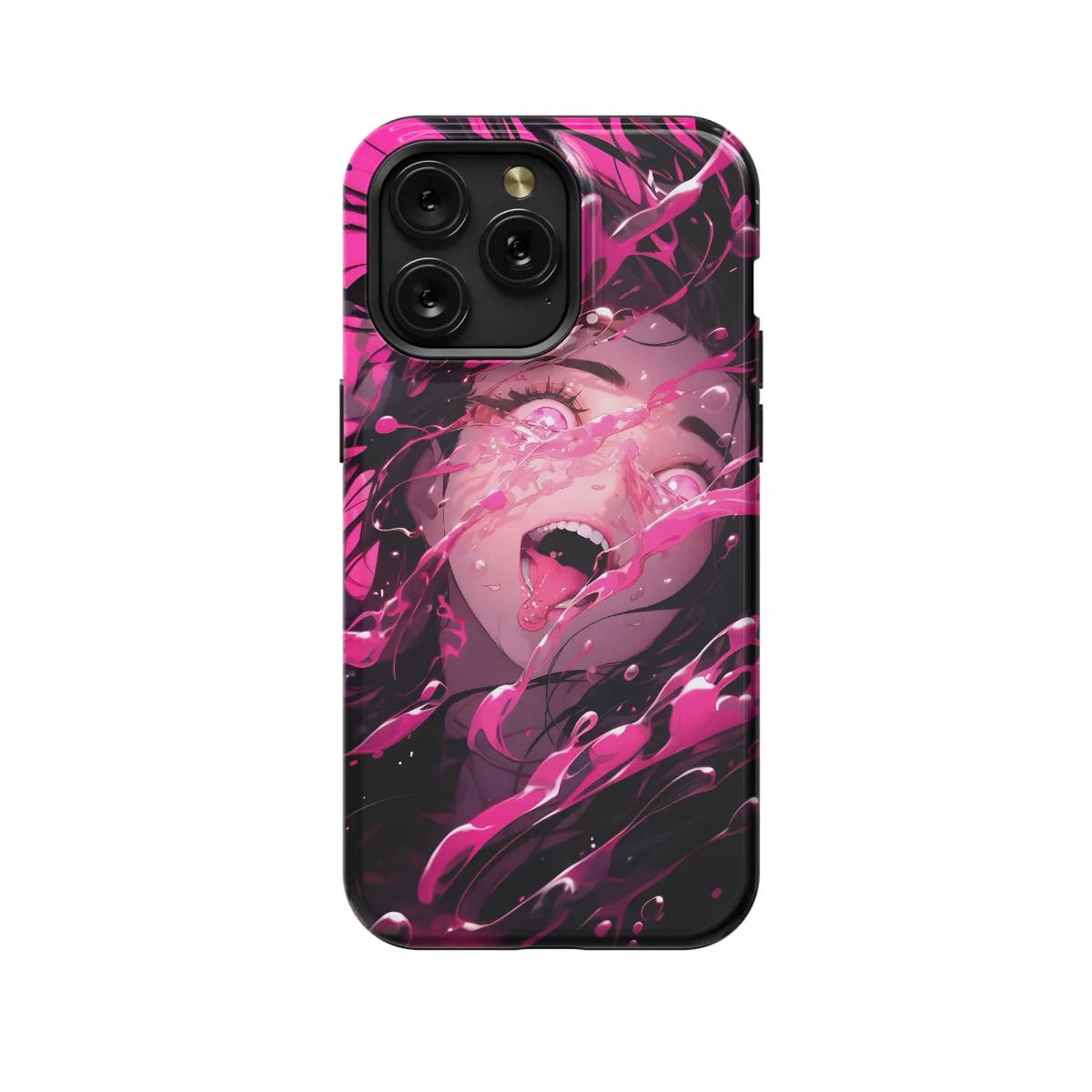 Anime Pink Girl Phone Case iPhone Samsung Cover Pixel 631