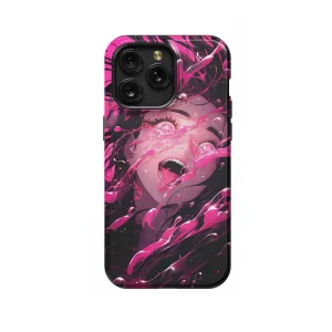 Anime Pink Girl Phone Case iPhone Samsung Cover Pixel 631
