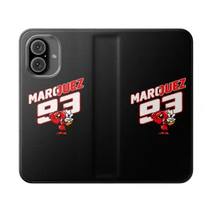 Ant Alien Themed Flip Cover Phone Case