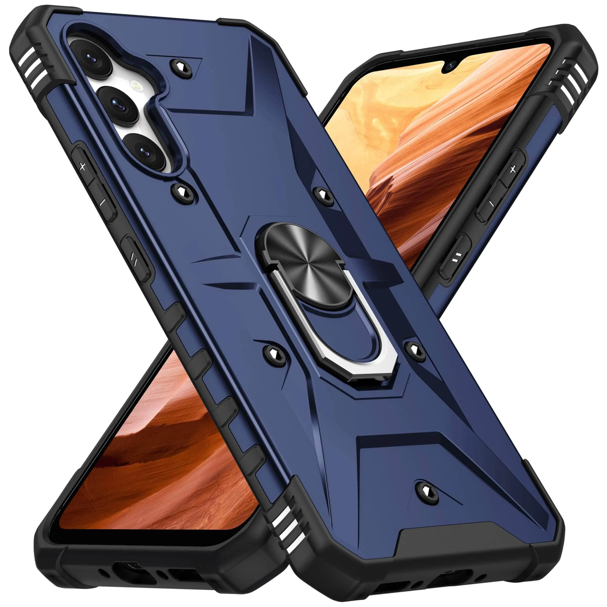 Anti-Slip Finger Ring Galaxy A14 Case