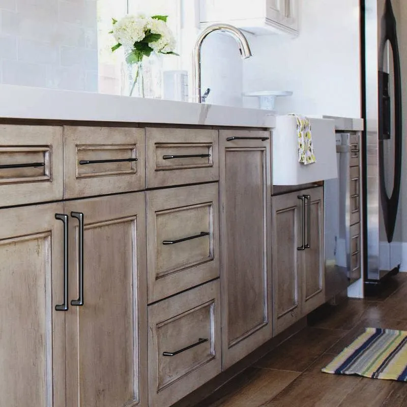 Antique Brass Cabinet Pulls Stylish Aluminum Alloy Cabinet Hardware