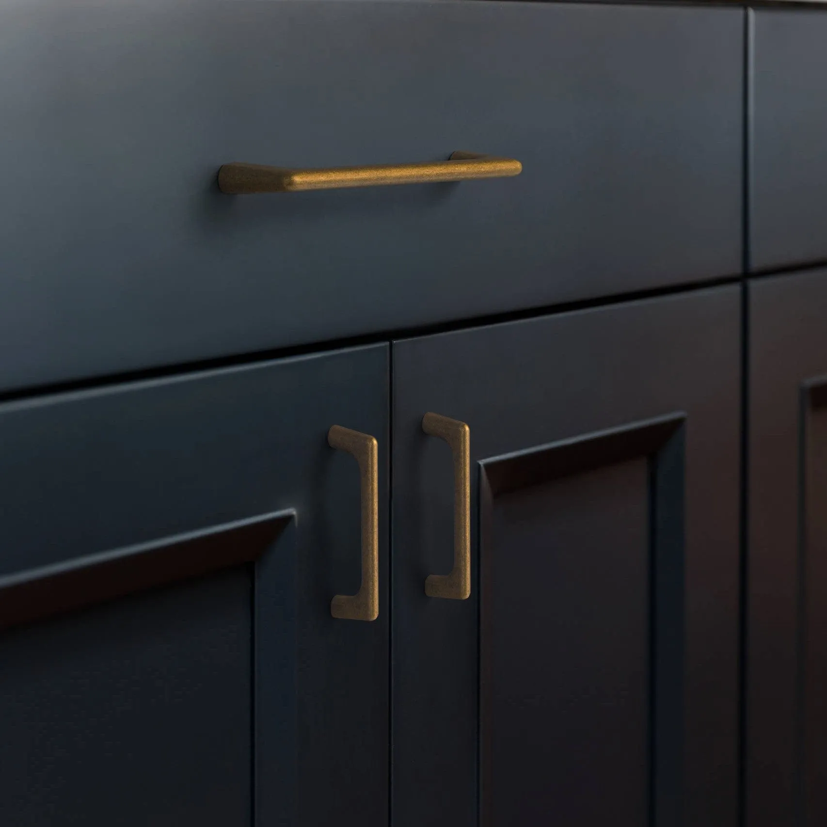 Antique Brass Cabinet Pulls Stylish Aluminum Alloy Cabinet Hardware