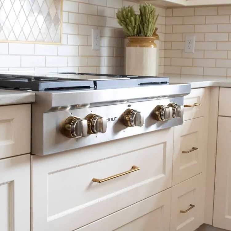 Antique Brass Cabinet Pulls Stylish Aluminum Alloy Cabinet Hardware