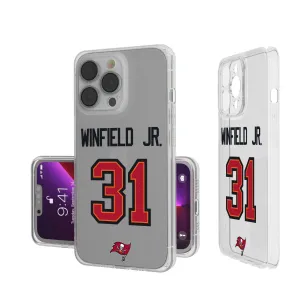 Antoine Winfield Jr. Tampa Bay Buccaneers 31 Ready Clear Phone Case