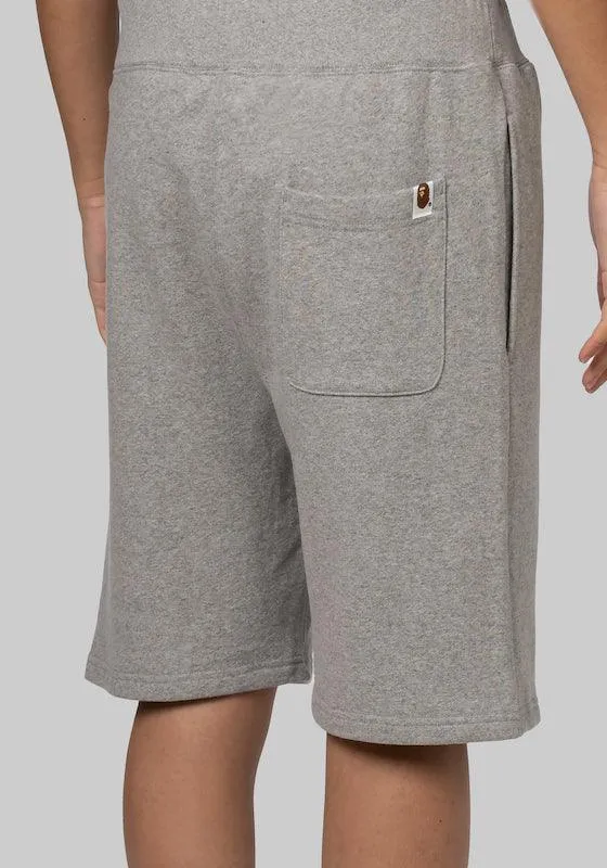Ape Head One Point Sweat Short - Grey