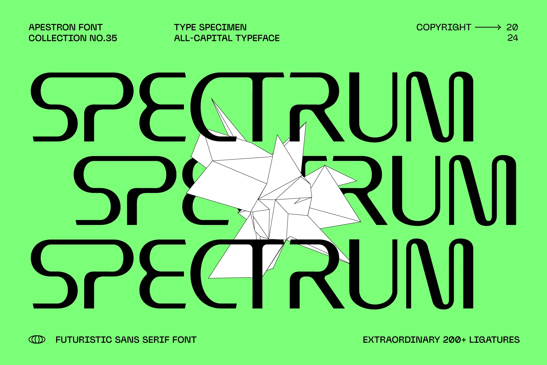 Apestron - Futuristic Cyberpunk Font
