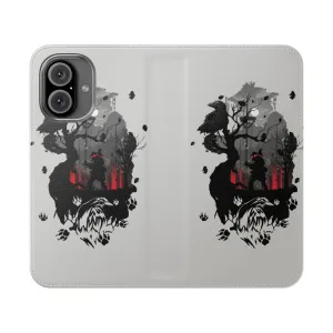 Apex Legends Inspired Bloodhound Flip Cover Phone Case