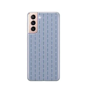 Apfelkiste - Samsung Galaxy S21 5G rubber protective cover Edelweiss Schwinger Design - Transparent
