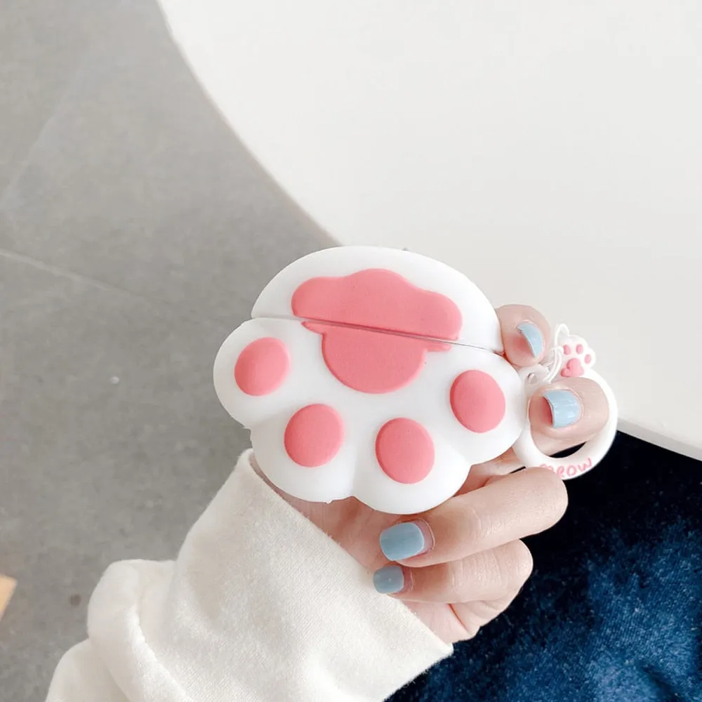 Apple AirPods 1 Earphone Silicon Case Cute 3D Avocado Shark Corgi Dog