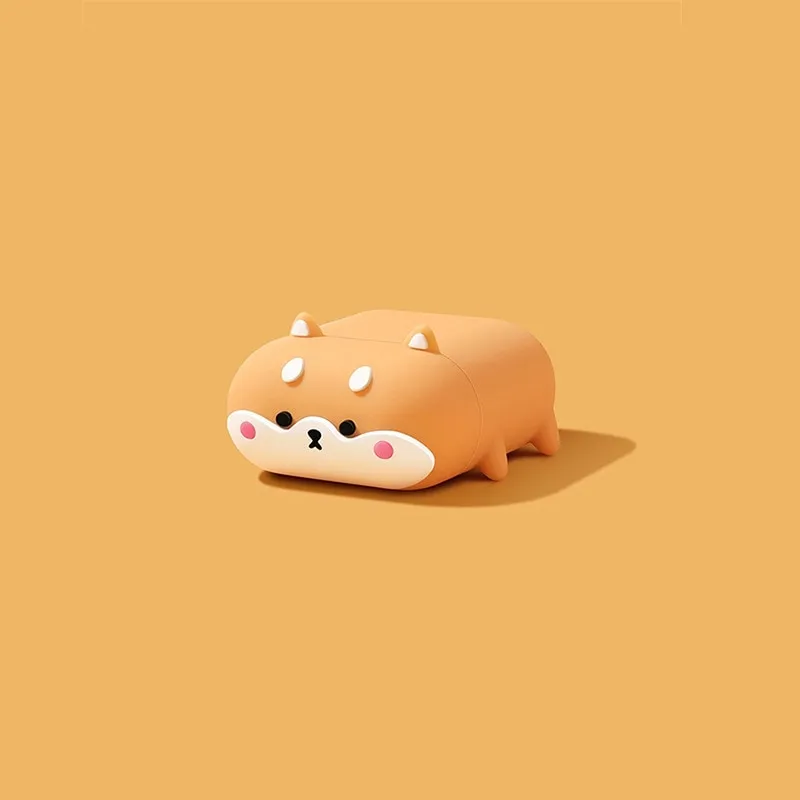 Apple AirPods 1 Earphone Silicon Case Cute 3D Avocado Shark Corgi Dog
