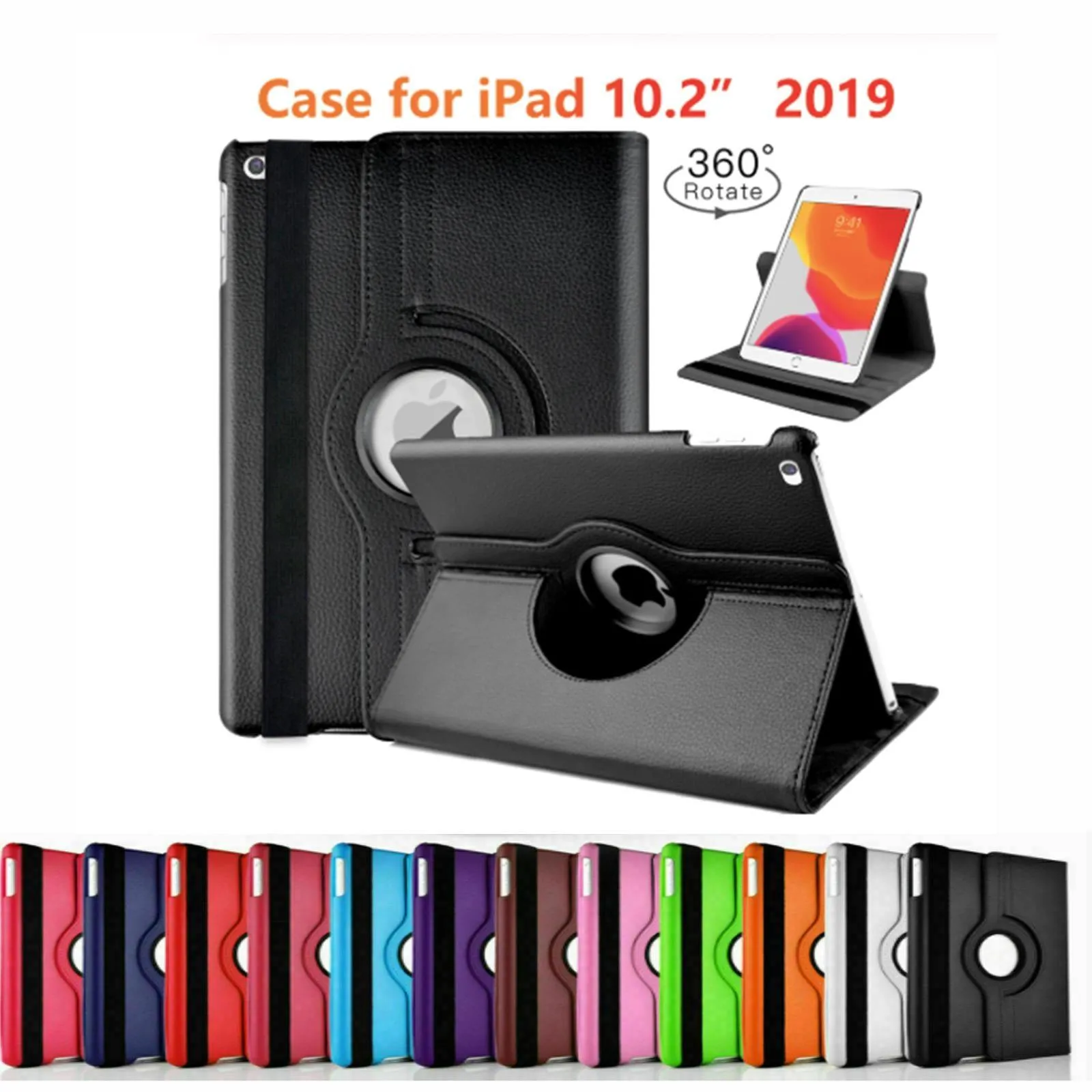 Apple iPad 10.2 (Geneartion 7) 360° Rotating Folio Case