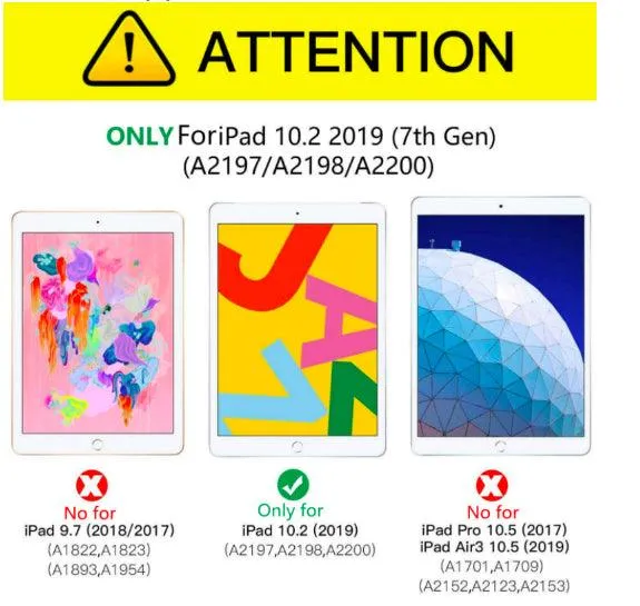 Apple iPad 10.2 (Geneartion 7) 360° Rotating Folio Case