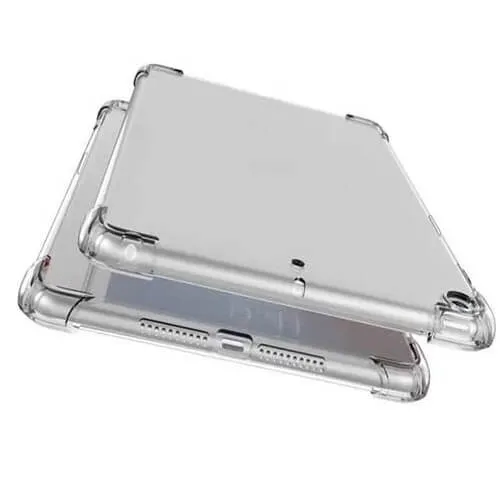 Apple iPad Mini 3 Clear Case Shockproof Tough Gel Transparent Air Cushion Heavy Duty Phone Back Cover (Crystal Clear)