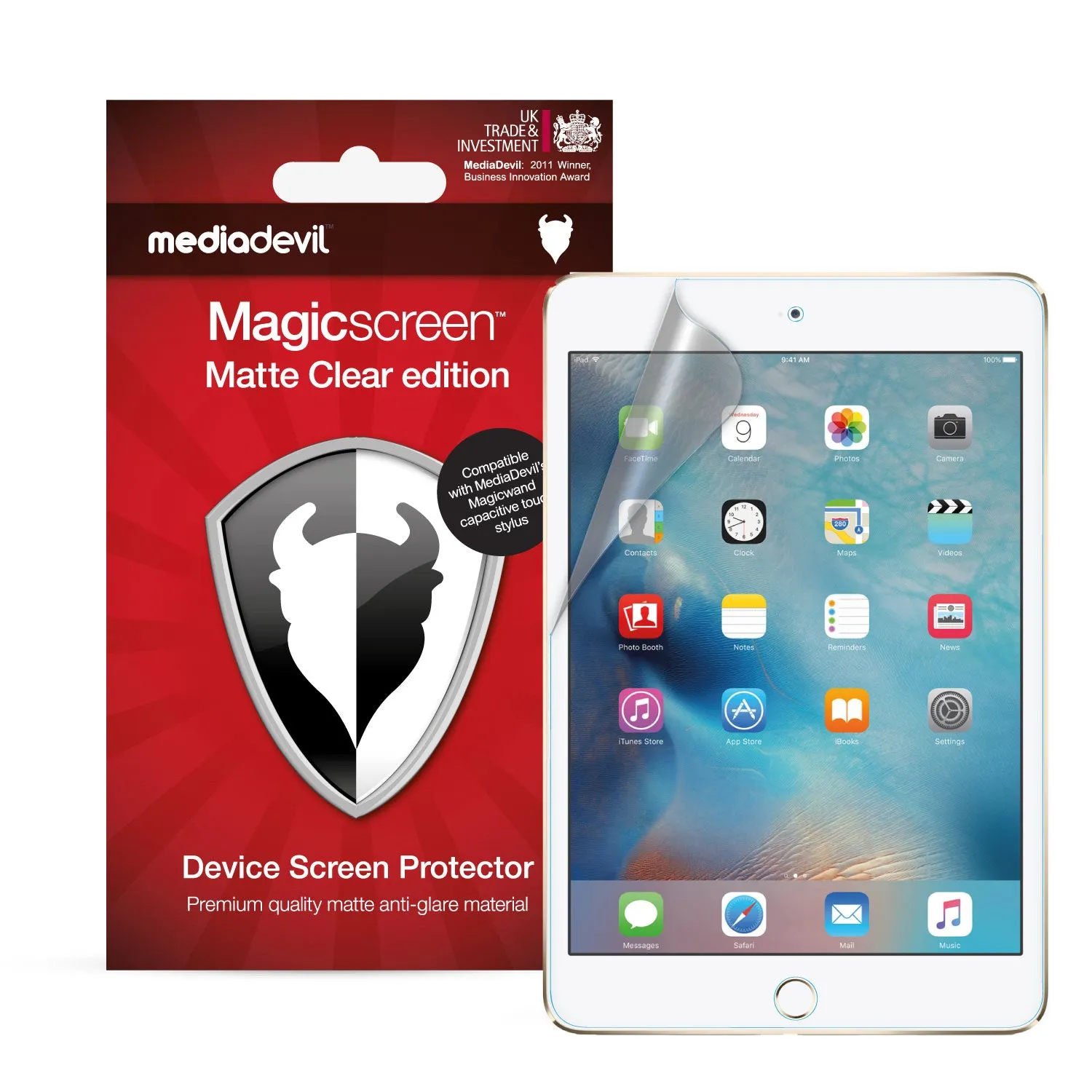 Apple iPad Mini 4 Screen Protector (Matte, Anti-Glare)