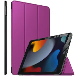 Apple iPad Pro 11 2018 Folio Smart Leather Magnetic Stand Case Cover (Purple)