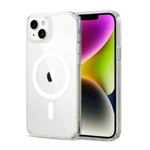 Apple iPhone 14 Case | TPU Acrylic Slim Thin Magnetic Mobile Phone Cover  | Clear