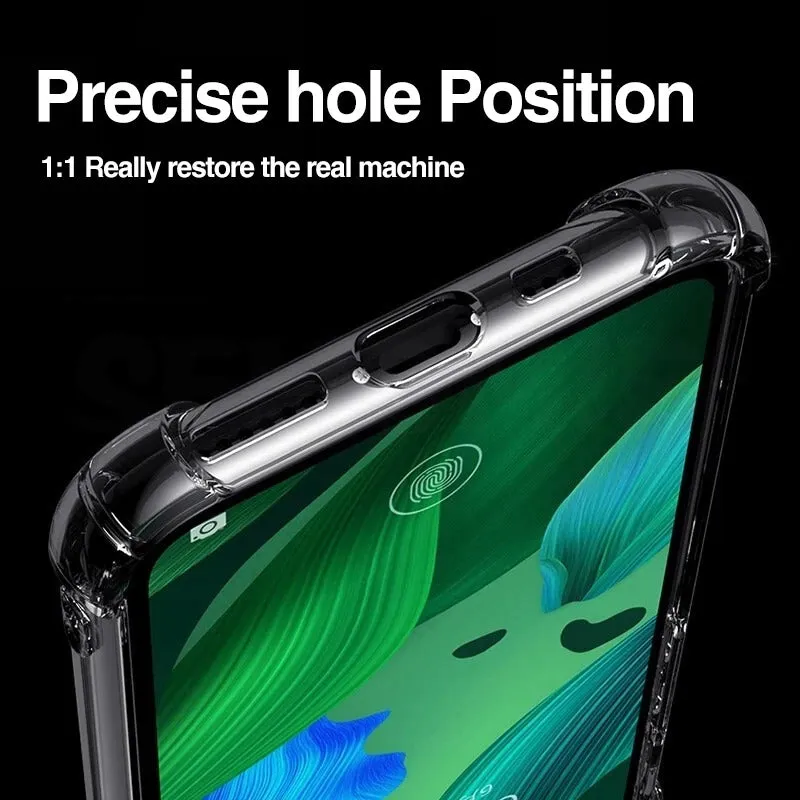 Apple iPhone 14 Pro Case Crystal Clear Heavy Duty Transparent TPU Bumper Shockproof Case Cover