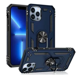Apple iPhone 14 Pro Magnetic Ring Case Rugged Shockproof kickstand Heavy Duty Protective Back Cover