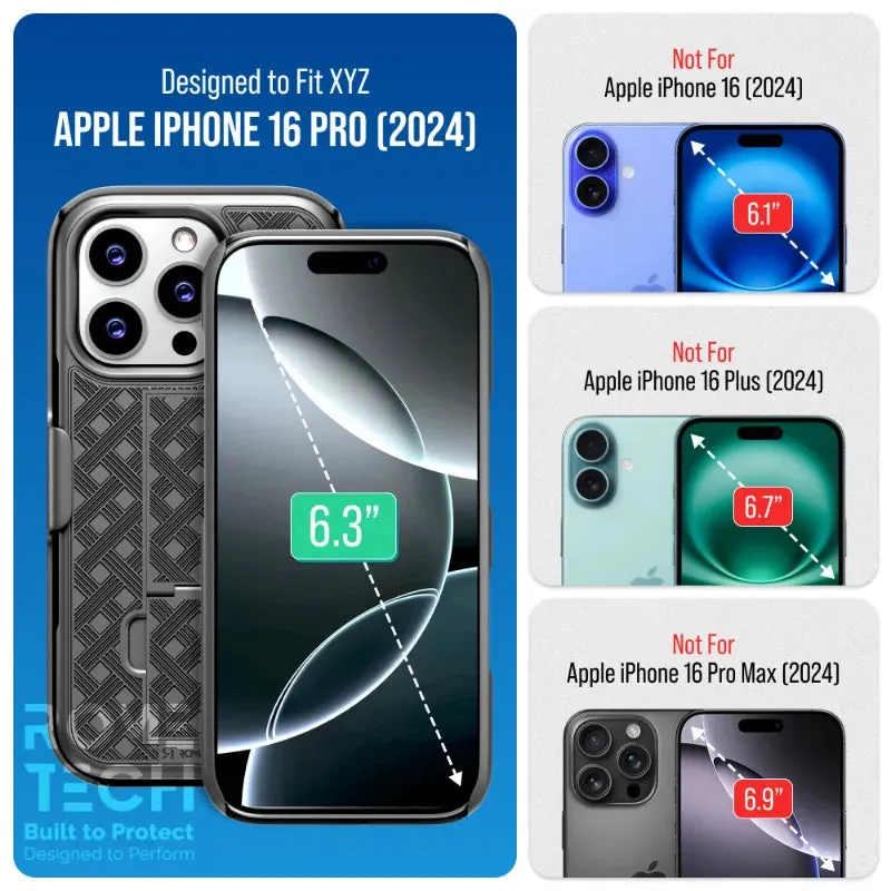 Apple iPhone 16 Pro Belt Clip Holster Phone Case
