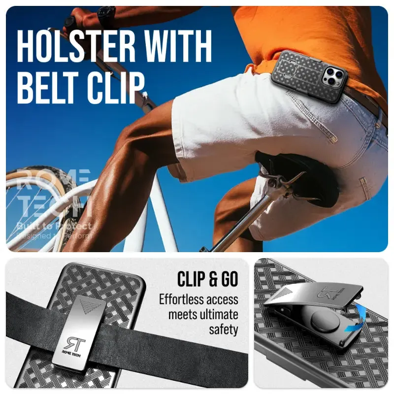 Apple iPhone 16 Pro Belt Clip Holster Phone Case