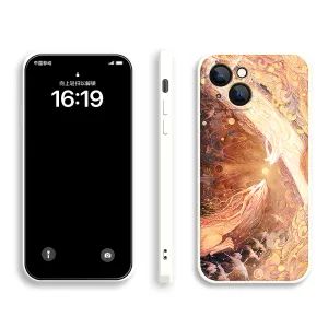 Apple iPhone Series FuXi Dragon Silicone Phone Case