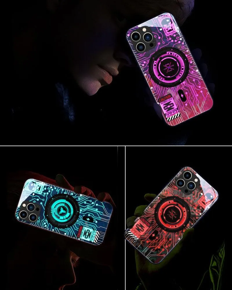 Appointment Time Cyber LED Flash Phone Case