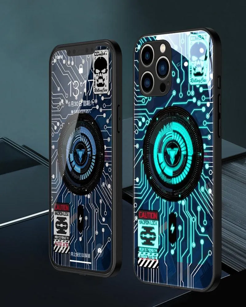 Appointment Time Cyber LED Flash Phone Case