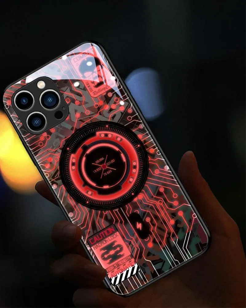 Appointment Time Cyber LED Flash Phone Case