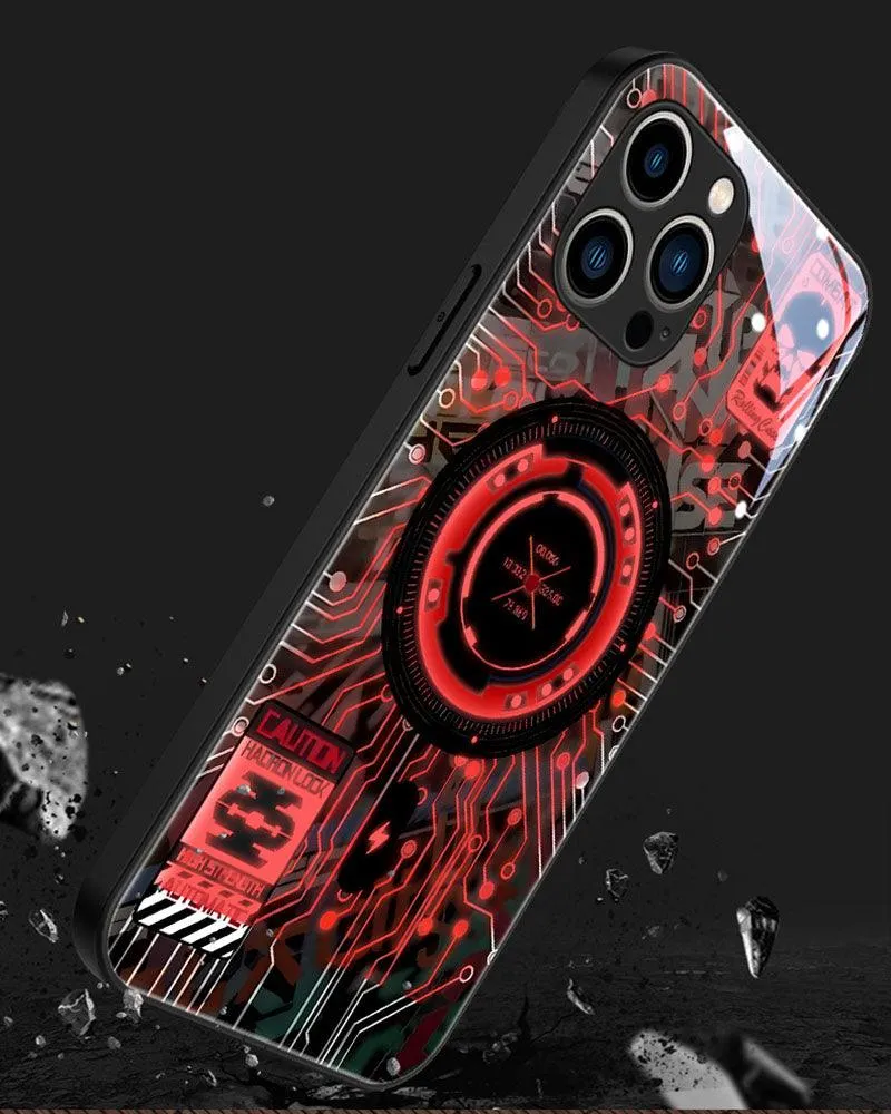 Appointment Time Cyber LED Flash Phone Case