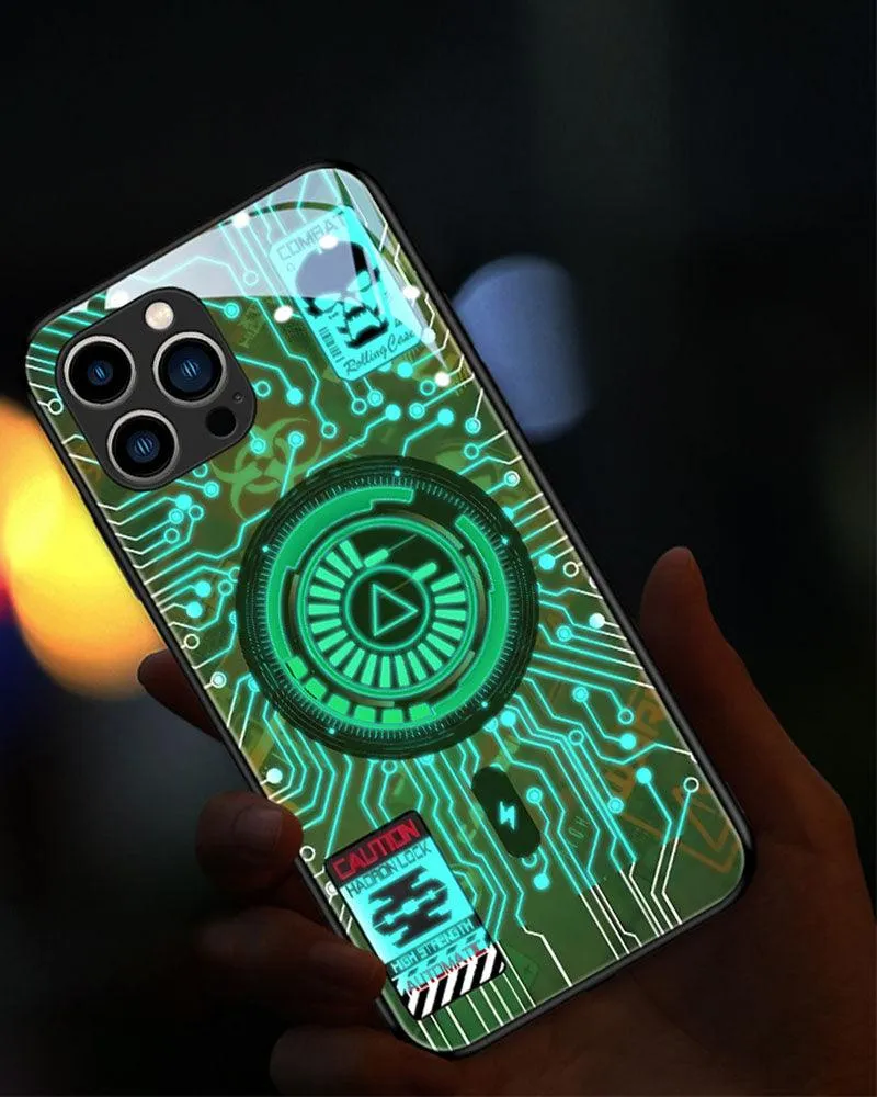 Appointment Time Cyber LED Flash Phone Case