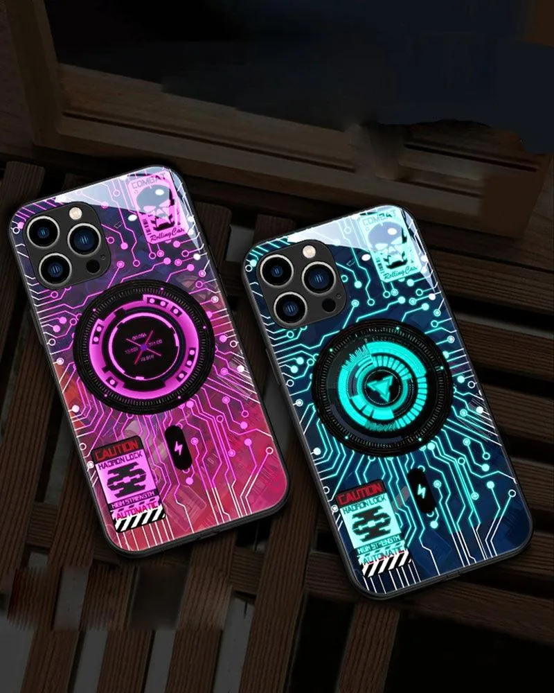 Appointment Time Cyber LED Flash Phone Case