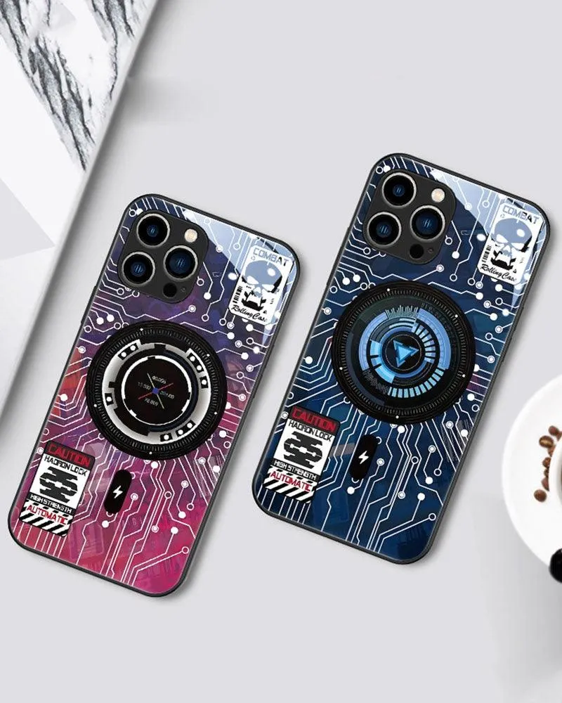Appointment Time Cyber LED Flash Phone Case
