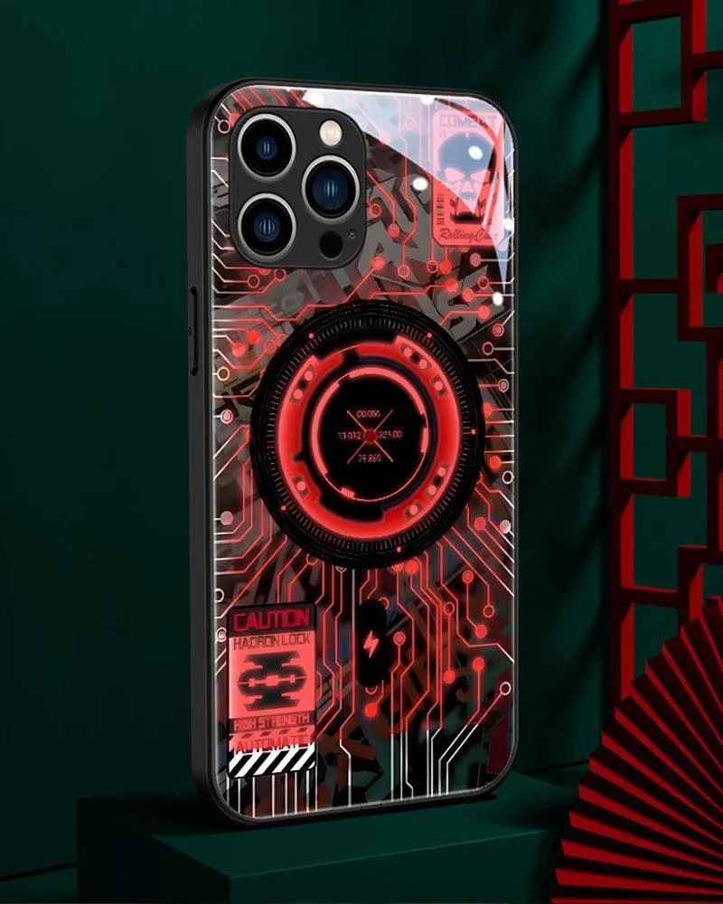Appointment Time Cyber LED Flash Phone Case