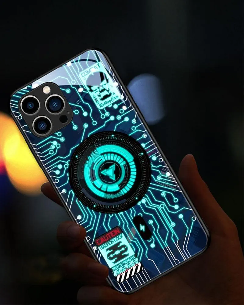Appointment Time Cyber LED Flash Phone Case